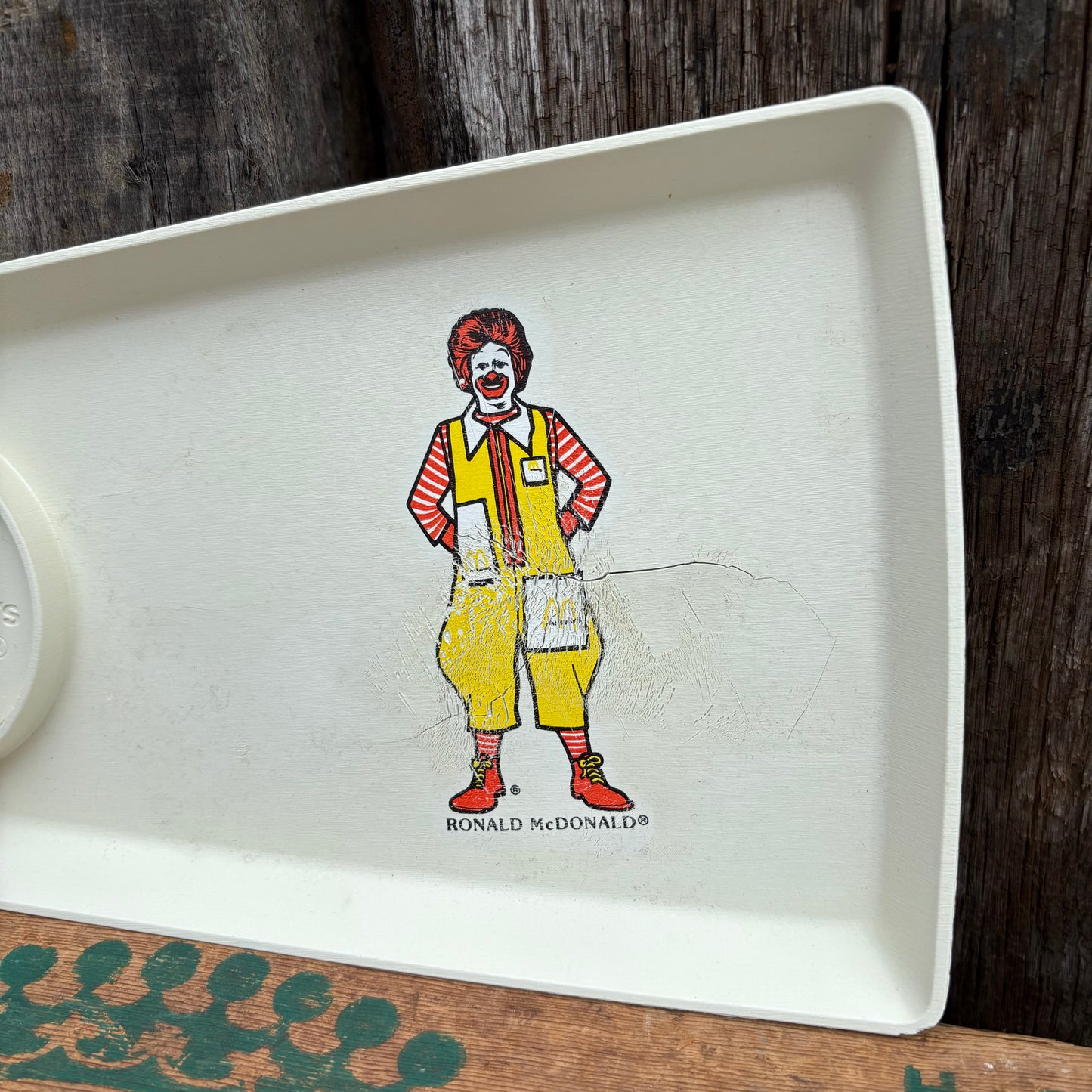 【1970s USA vintage】McDonald tray RNALD McDONALD