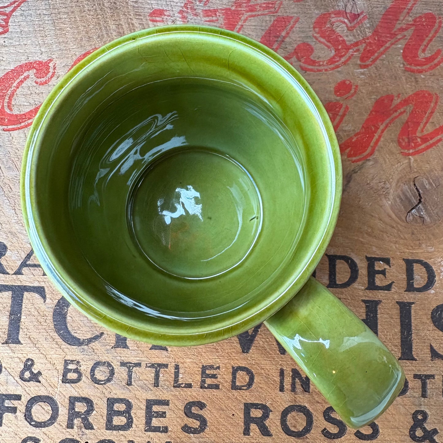 【USA vintage】Los Angeles Pottery Green Mug