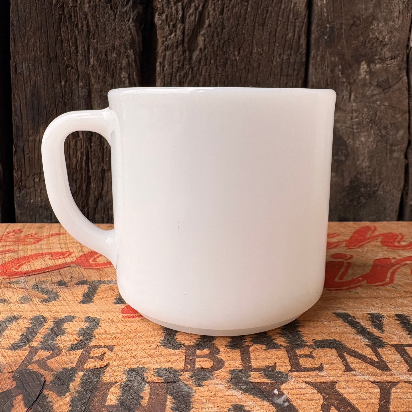 【1960s USA vintage】Y.M.C. Bank Customer Appreciation FEDERAL Glass Mug