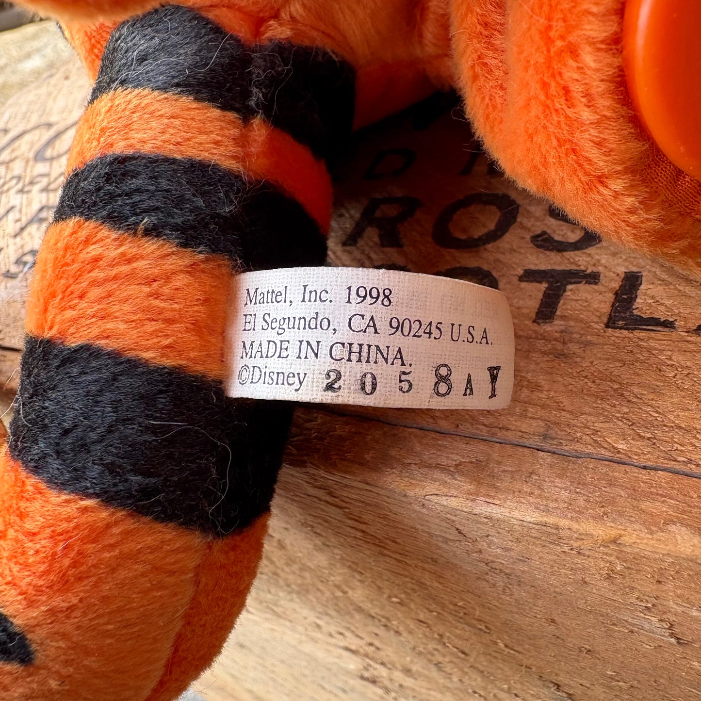 【1998】Disney Pooh Tigger Talking & Bouncing Toy