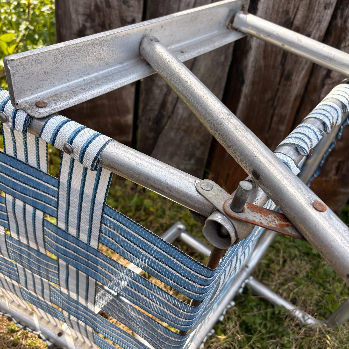 【1960s-1970s USA vintage】Folding Lawn Chair