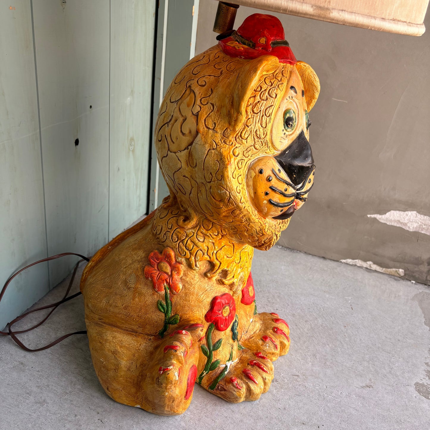 【1970s USA vintage】 YORK 70 Tiger Lamp