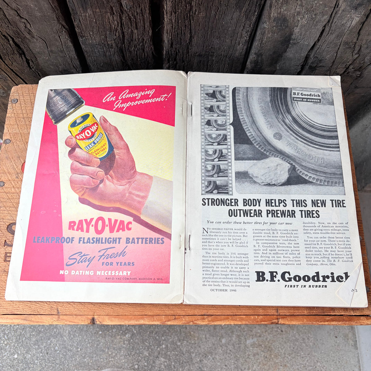 【1940s USA vintage】POPULAR MECHANICS MAGAZINE OCTOBER 1946