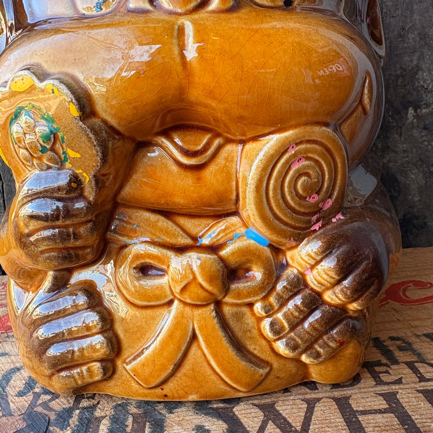 【1960s JAPAN vintage】Monkey Cookie Jar