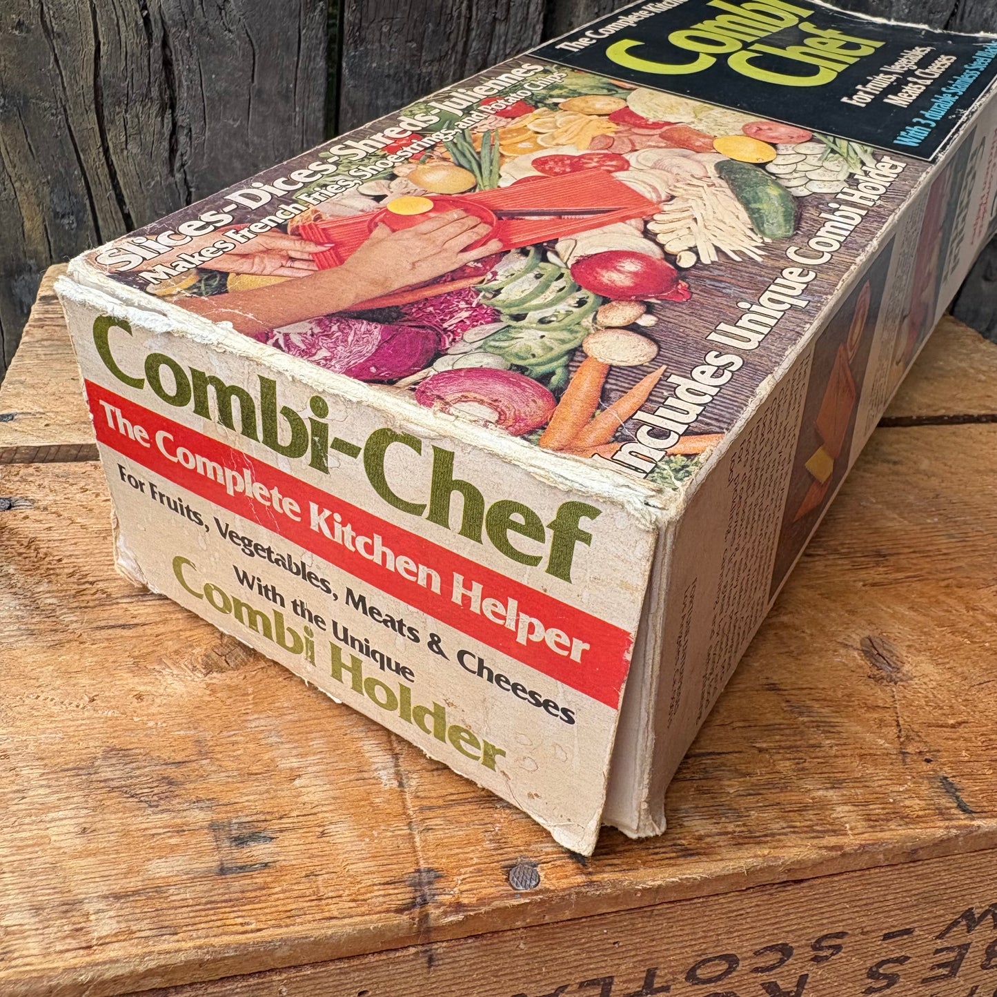 【1970s USA vintage】Combi Chef Combination Slicer-Chipper