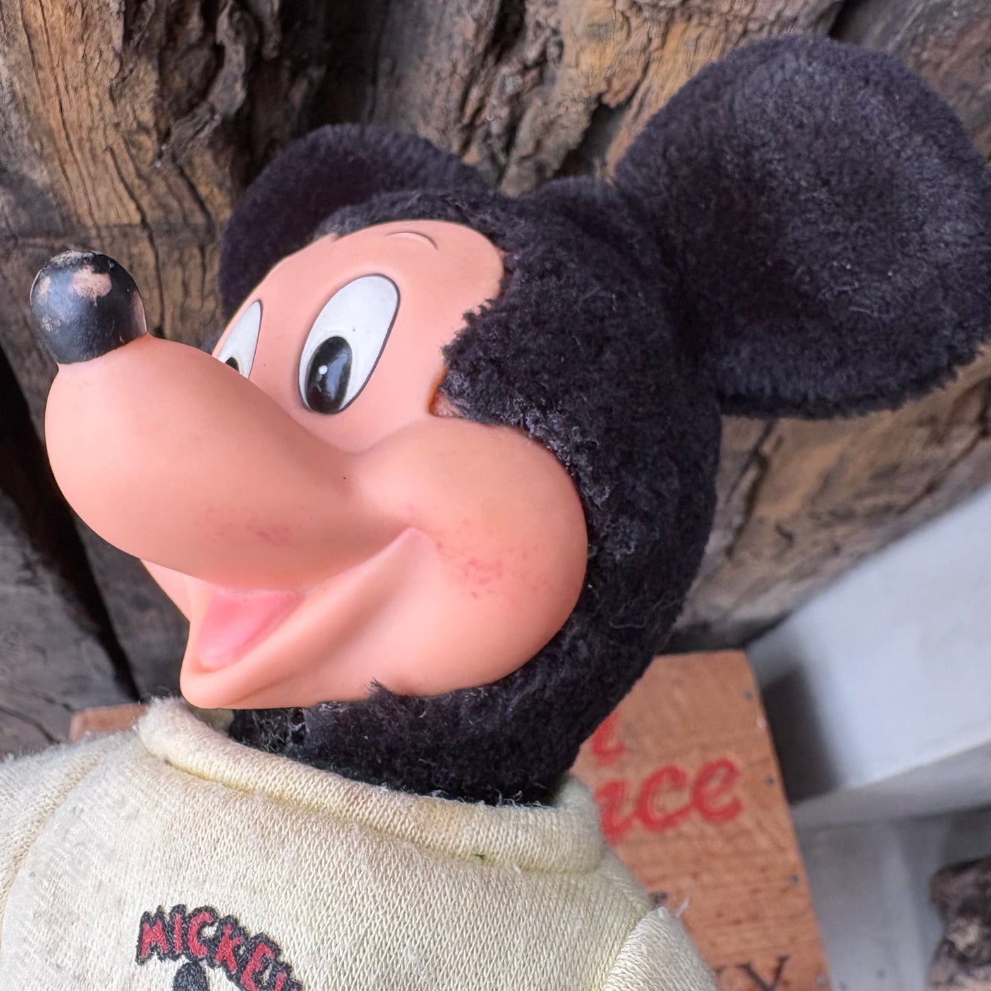 【1980s vintage】applause Mickey Mouse Plush Doll