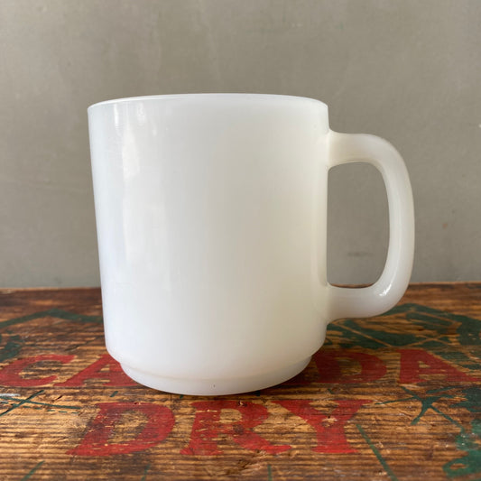 【USA vintage】GLASBAKE mug White