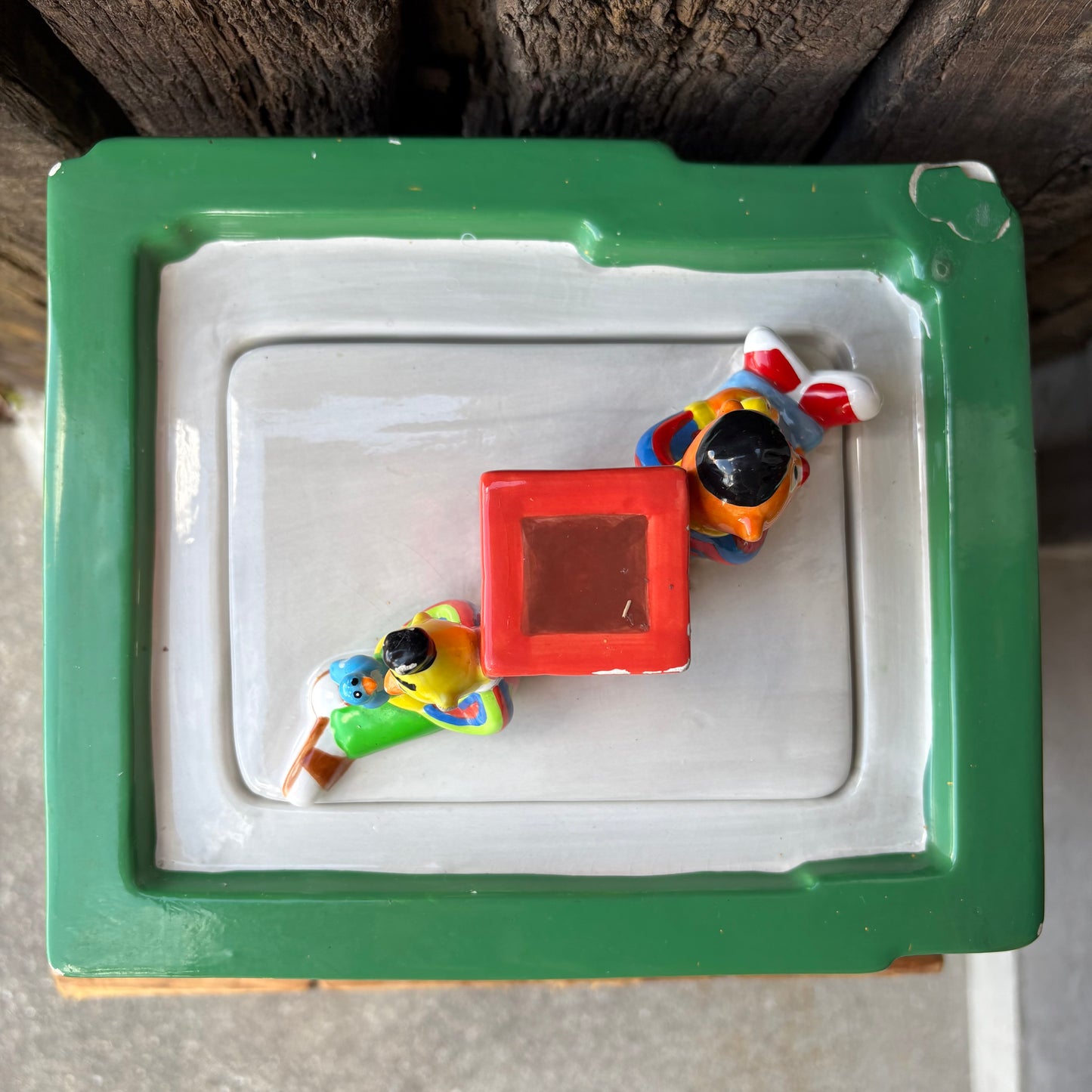 【2000s】Sesame Street Cookie Jar Treasure Craft