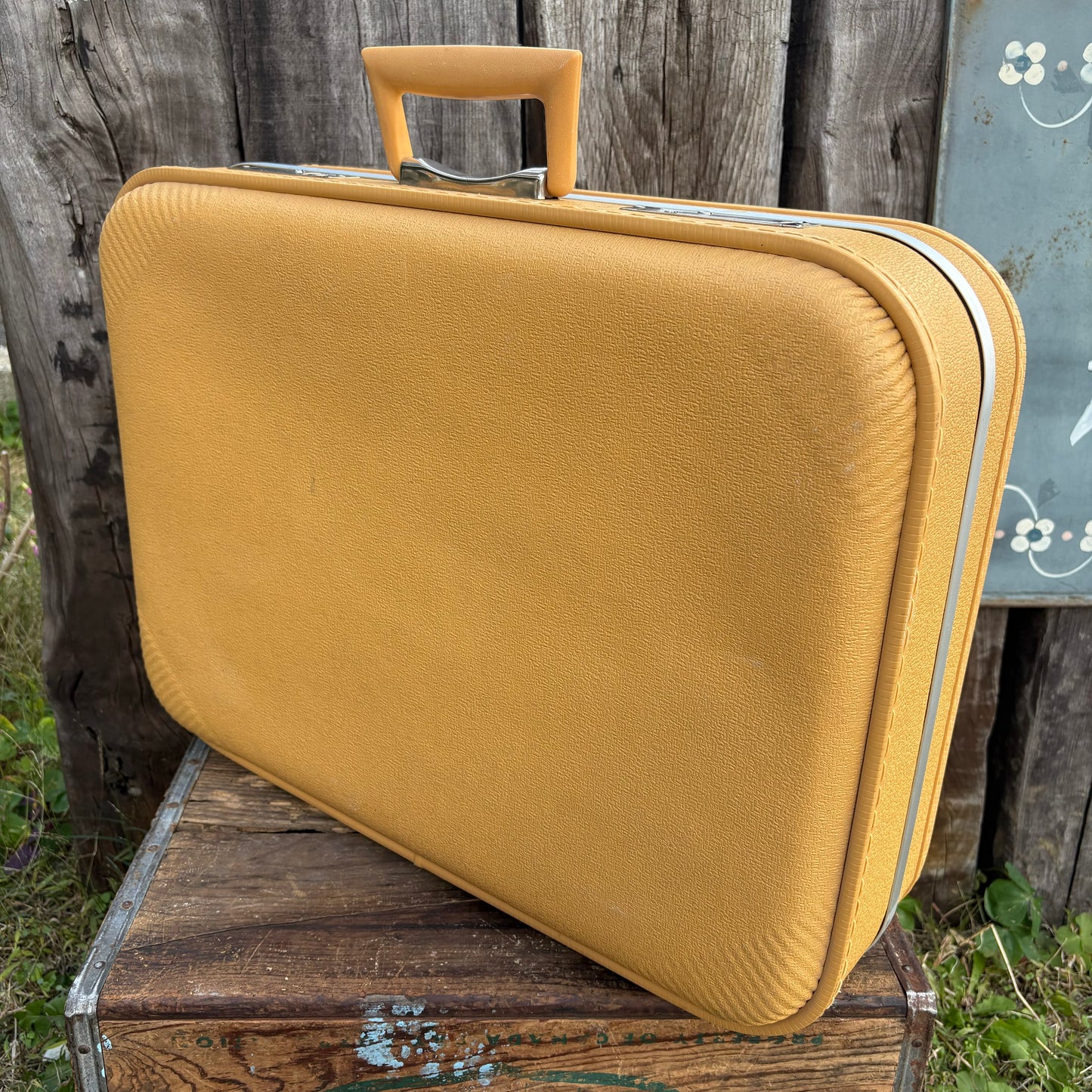 【1970s USA vintage】Trojan suit case