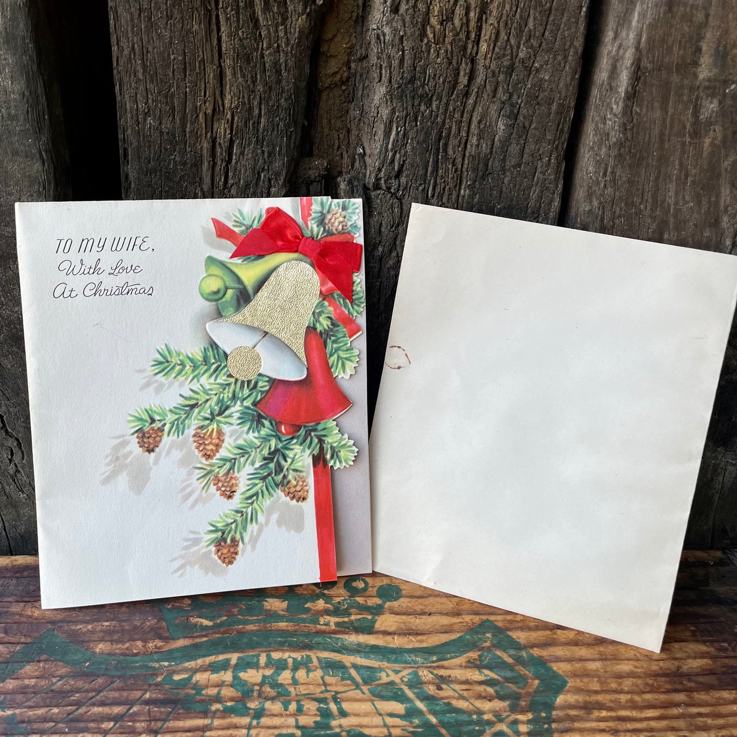 【USA vintage】Christmas Greeting Card