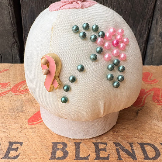 【USA vintage】Pincushion Pink Ribbon
