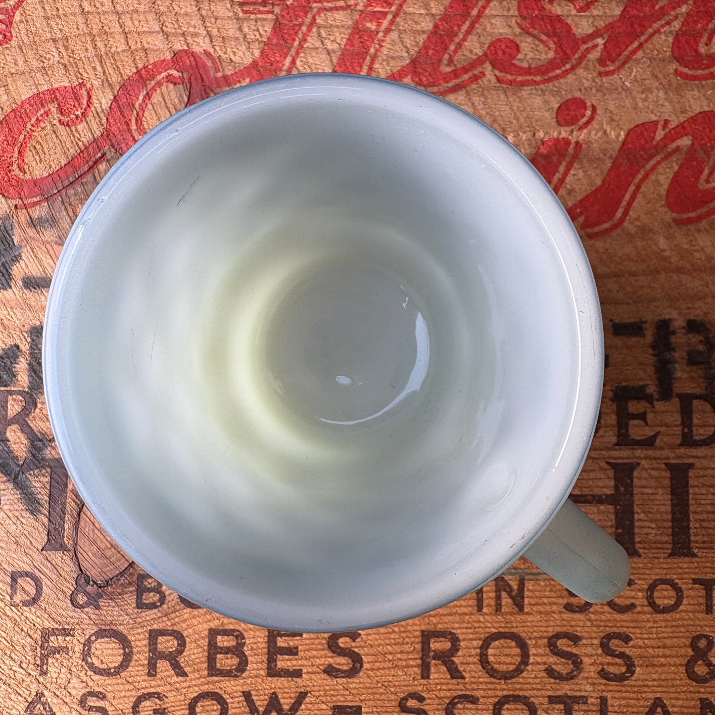 【1976- USA vintage】Fire-King Kimberley mug Blue