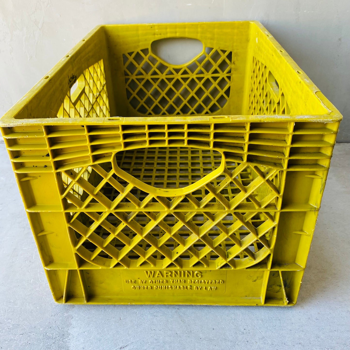 【USA vintage】 milk crate