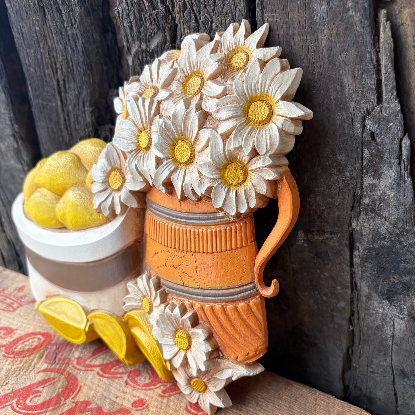 【1970s USA vintage】Homco Wall deco set