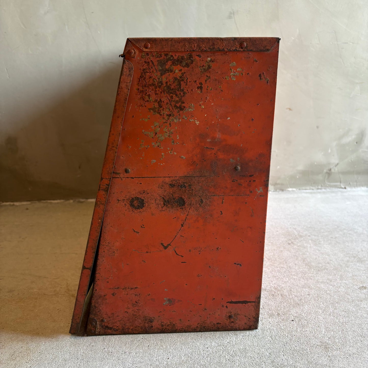 【1950s USA vintage】TECH Non-Abrasion Tire Repair Unit Cabinet
