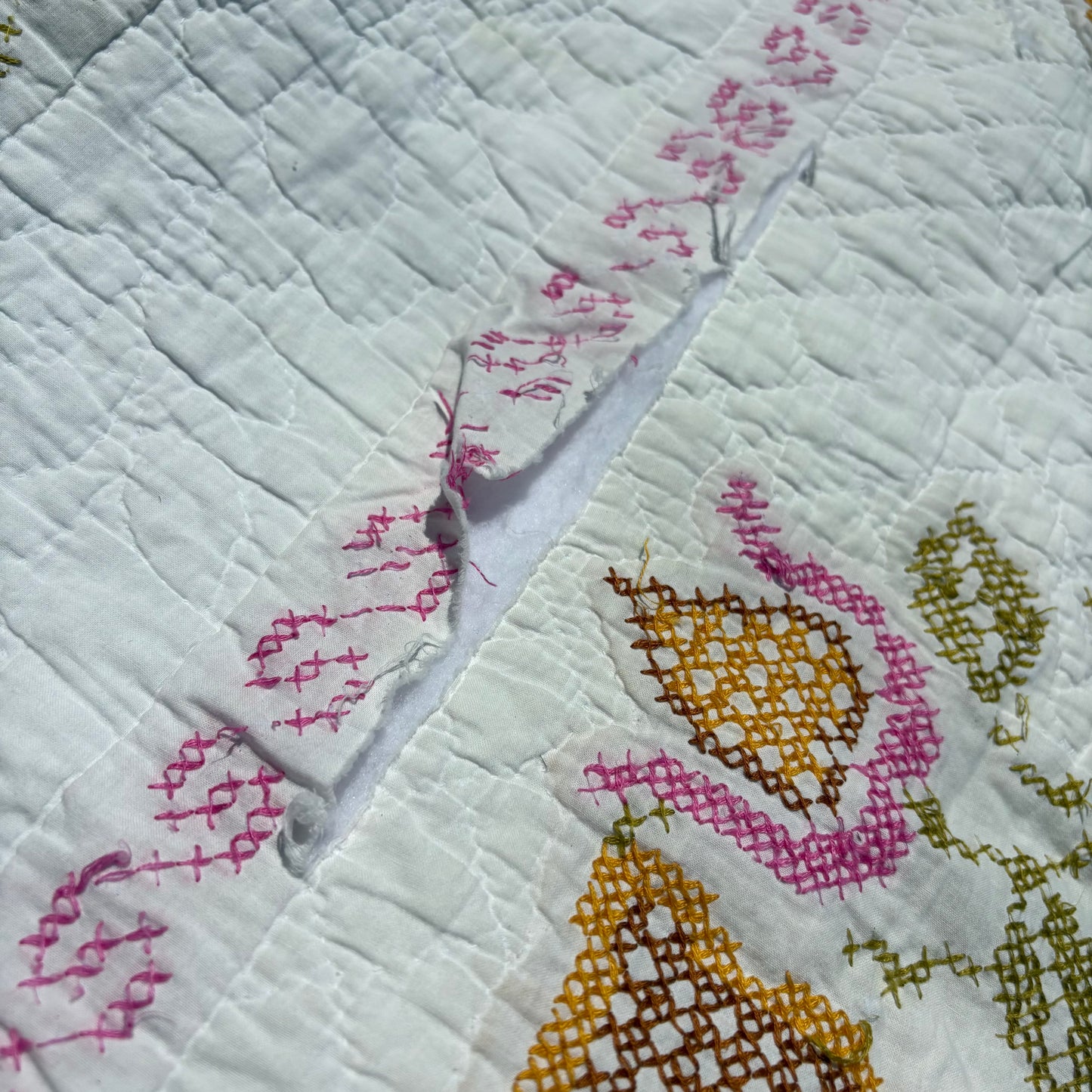 【USA Vintage】Floral Quilt