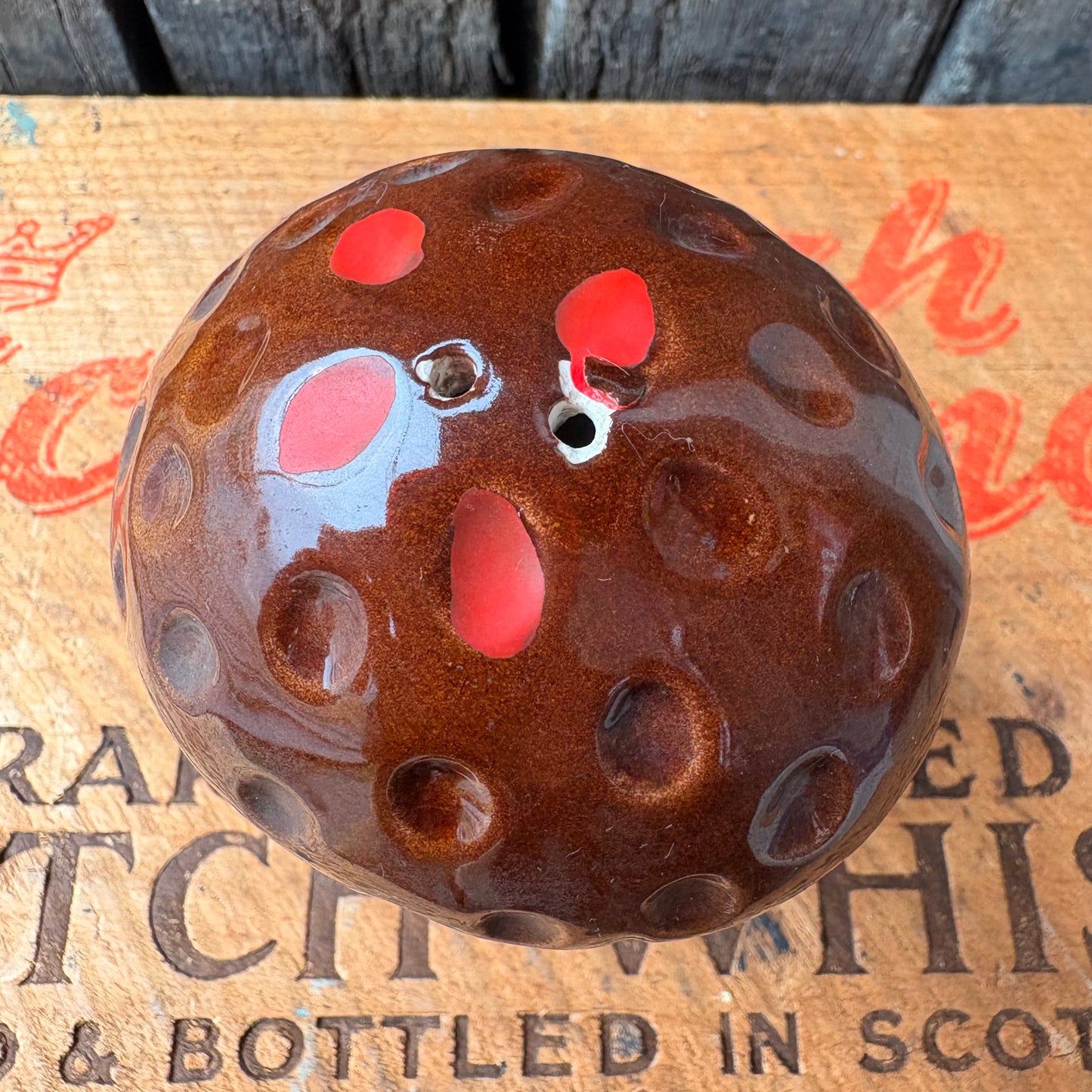 【1970s USA vintage】Mushroom Ceramic Shaker