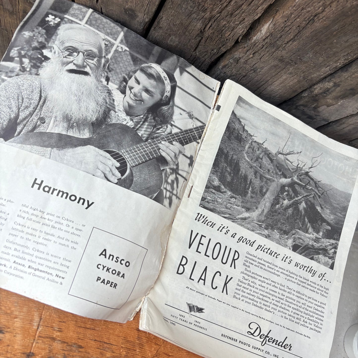 【1945 USA vintage】PHOTOGRAPHY Magazine