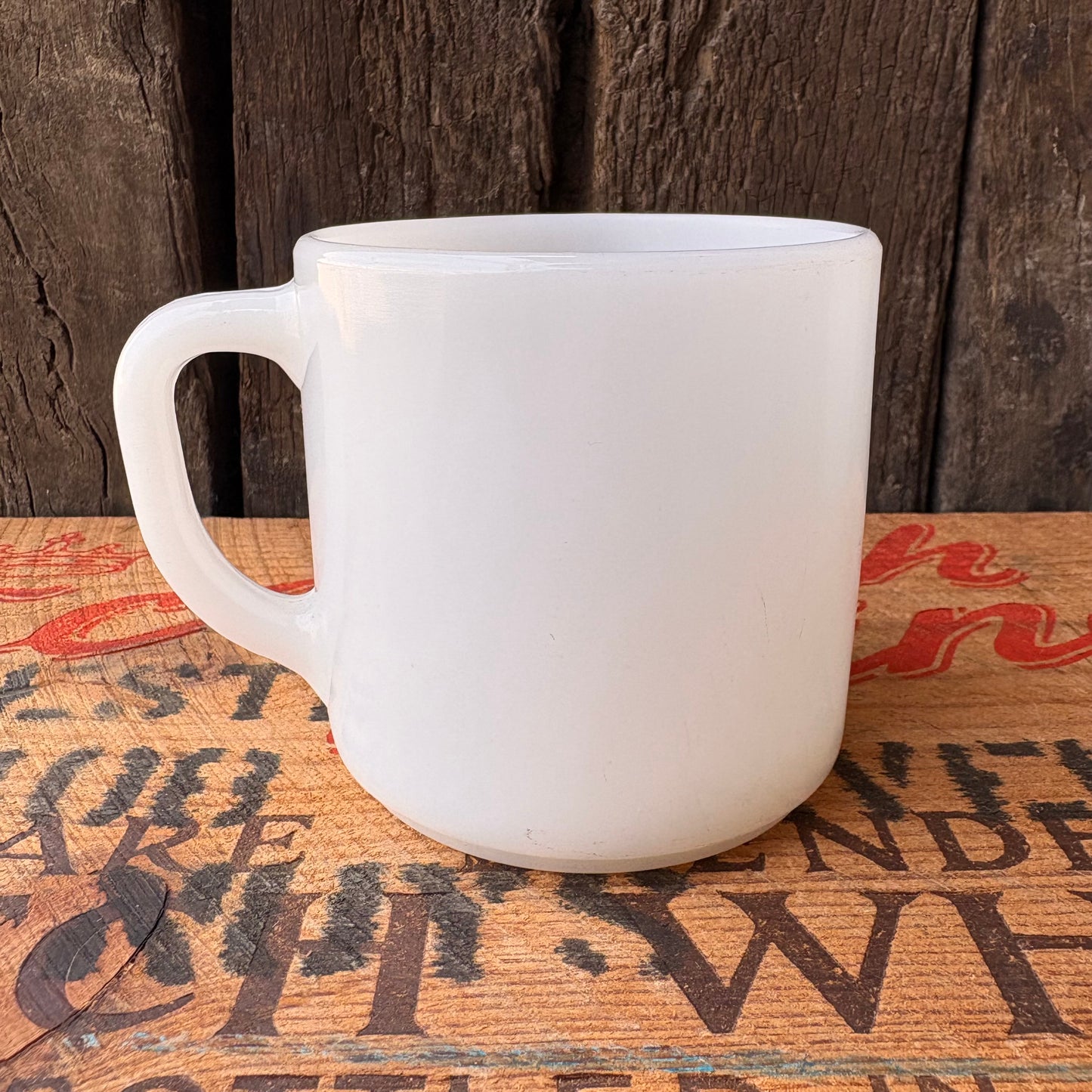 【1970s USA vintage】FEDERAL Glass MugFarmers & Merchants State Bank