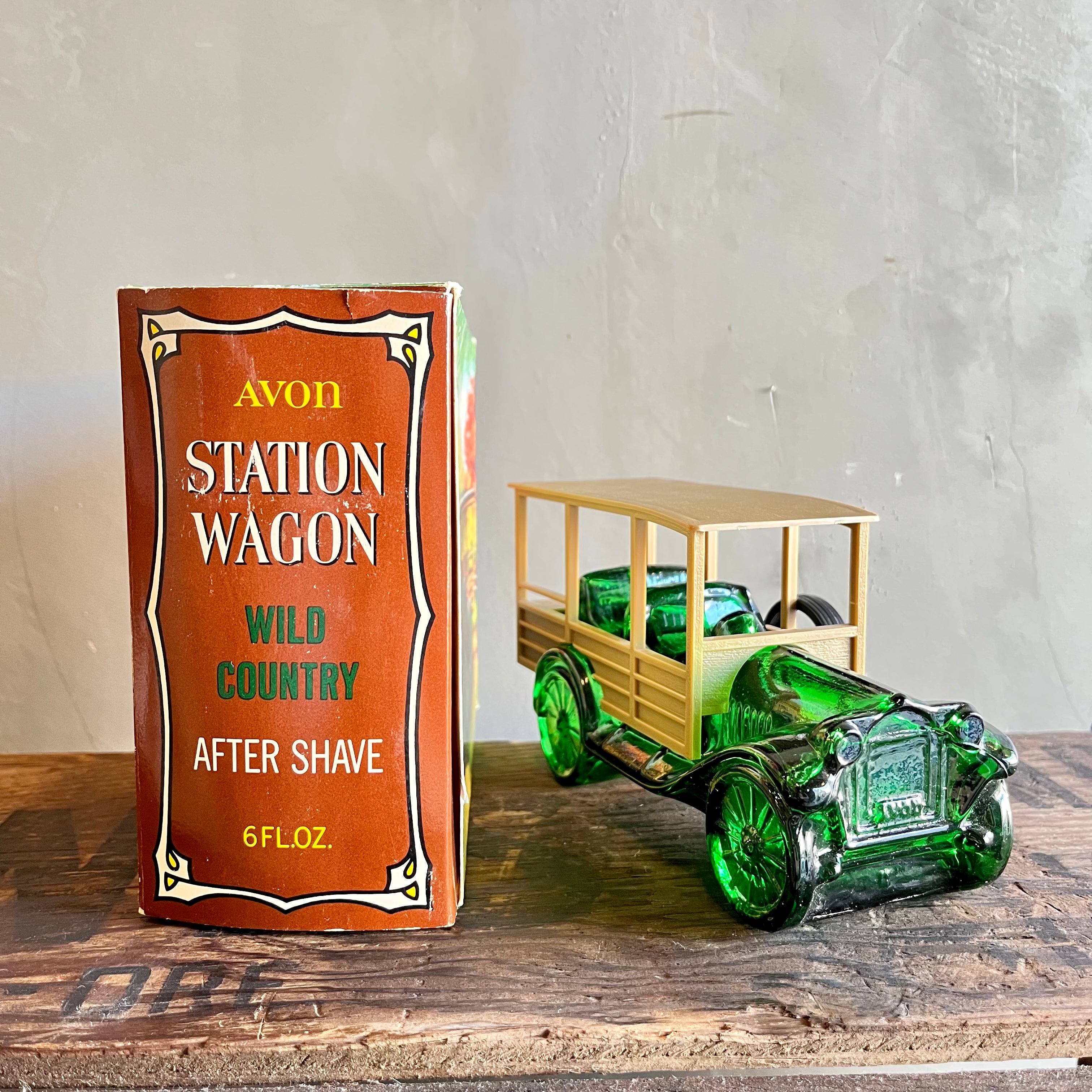 【USA vintage】AVON Station Wagon コロンボトル