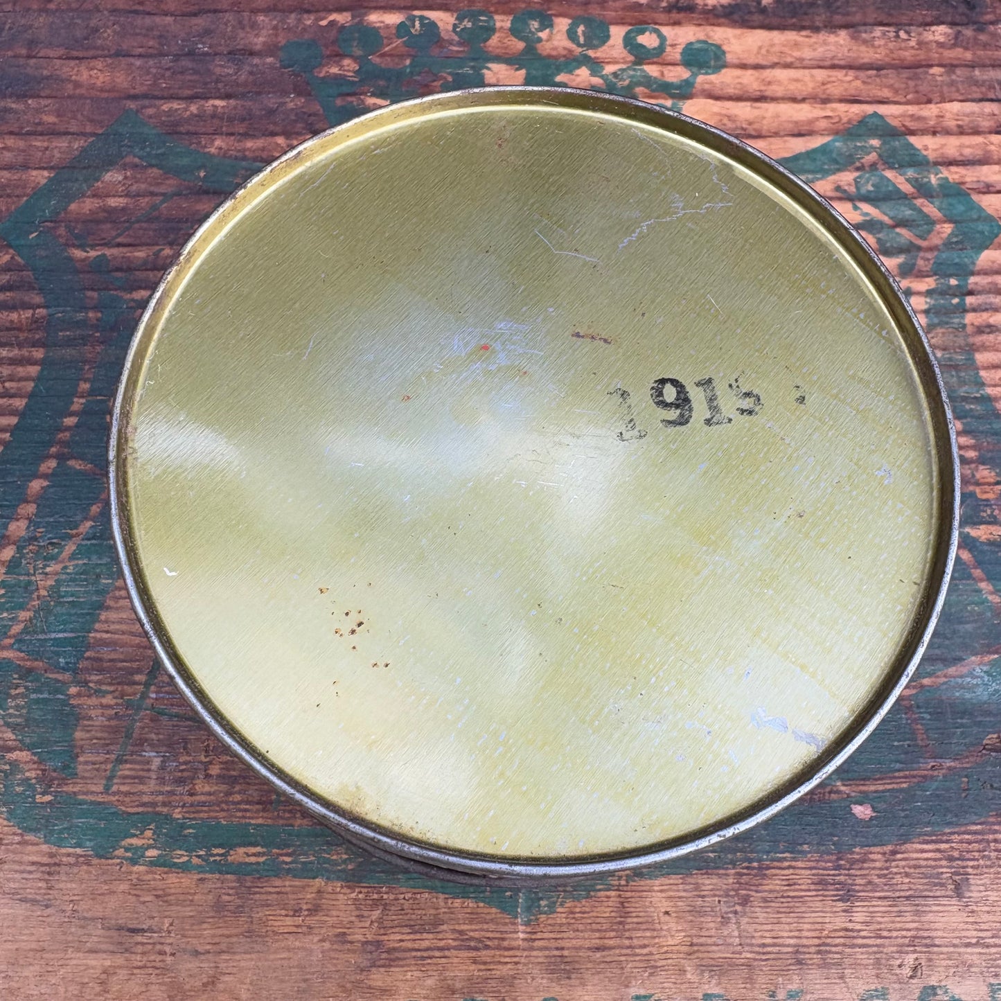 【1950s USA Vintage】 JOHN DEERE Antiseptic Hand Cleaner Tin Can