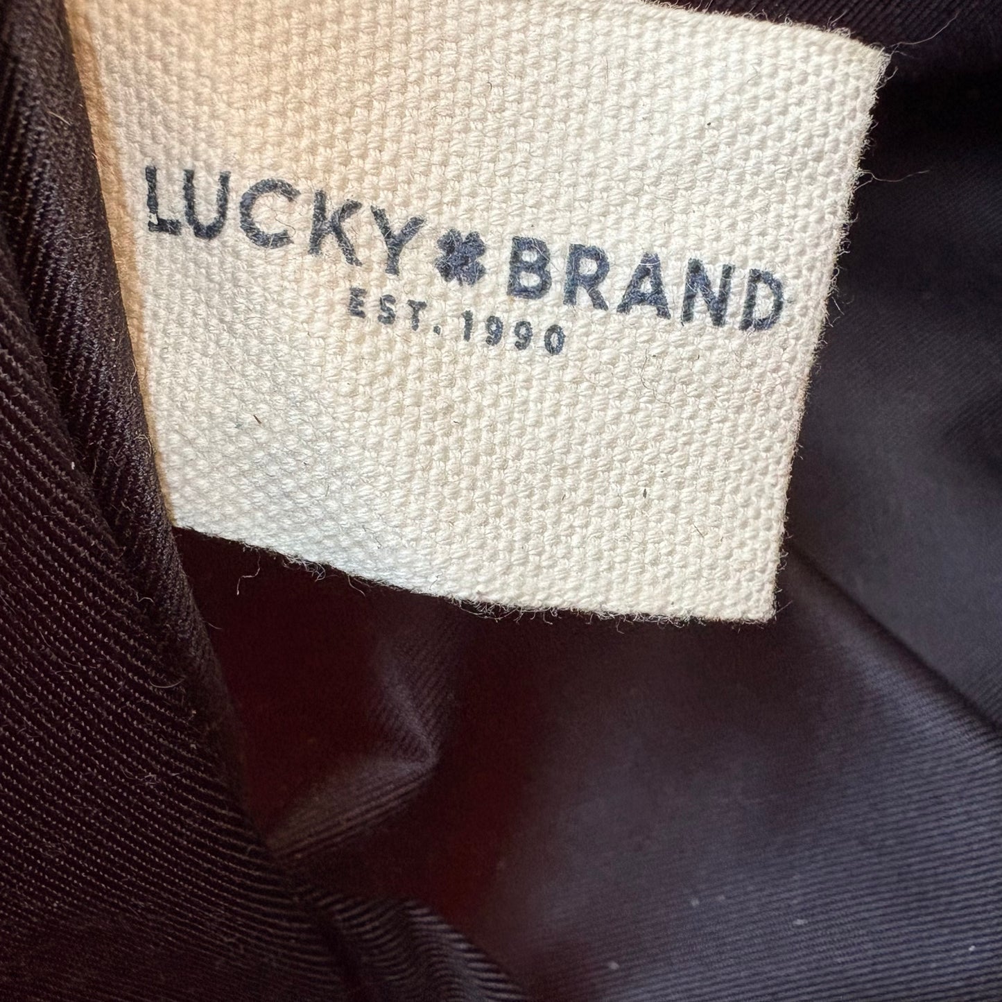 【1990s】LUCKY BRAND Straw Tote Bag