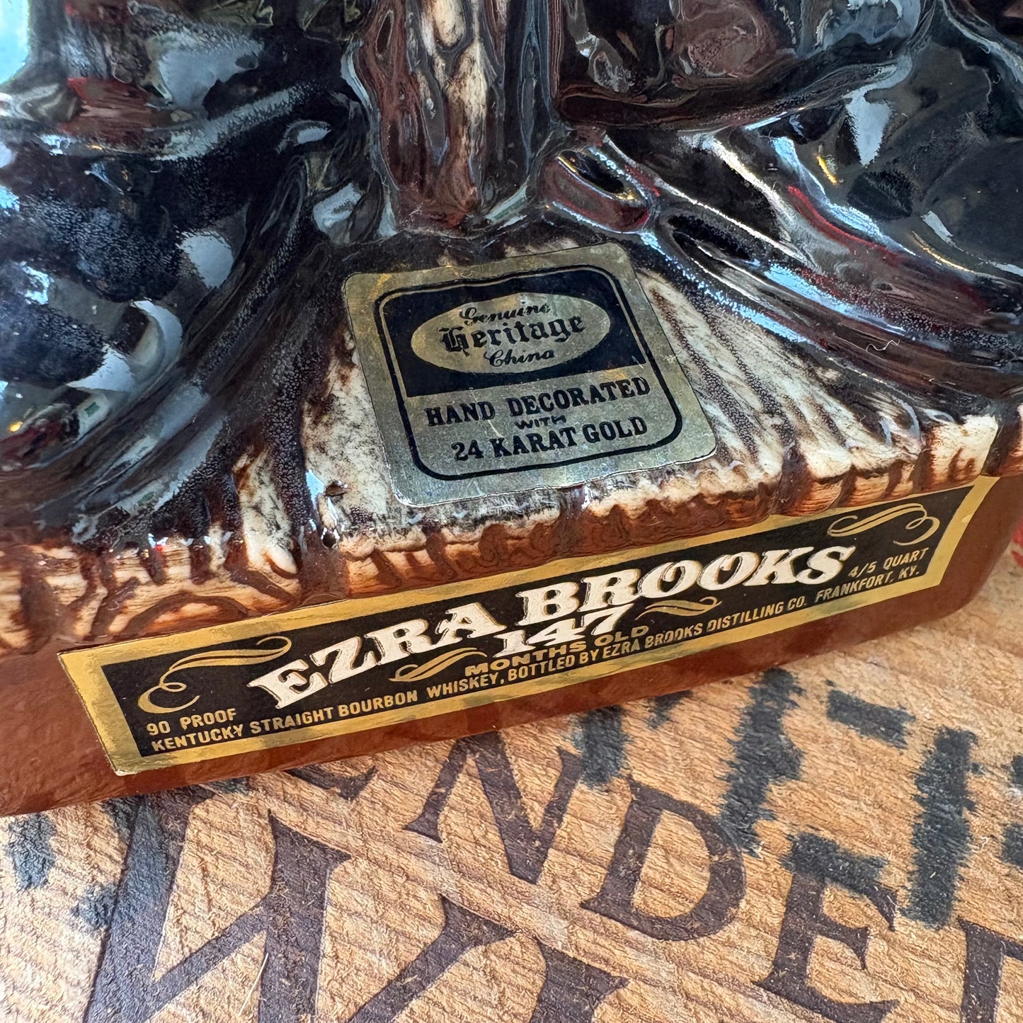 【1971 vintage】EZRA BROOKS “SEA CAPTAIN” Decanter