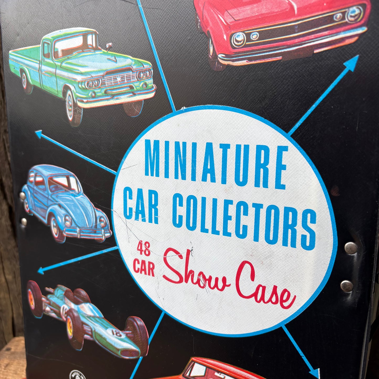 【1966 USA Vintage】MATTEL Miniature Car Collectors 48CAR ShowCase