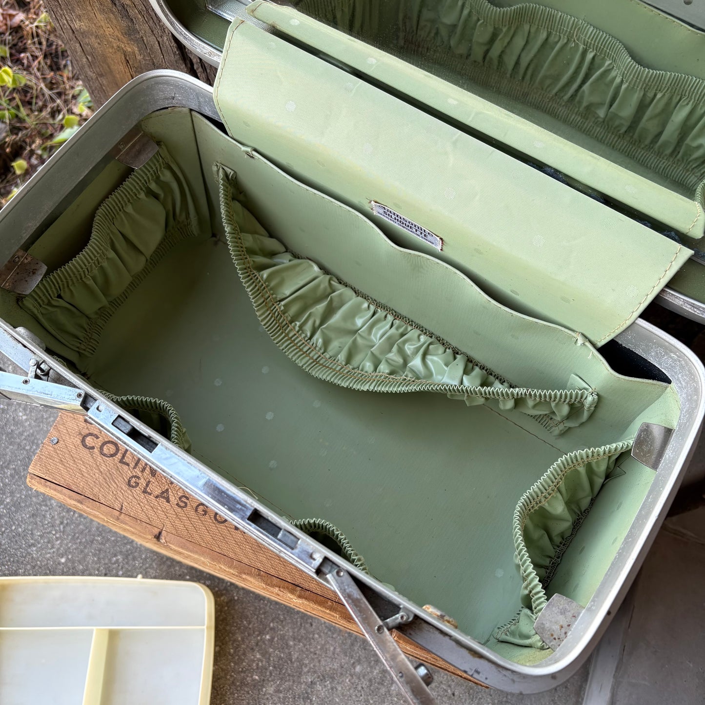 【1960s USA vintage】Samsonite Train Case