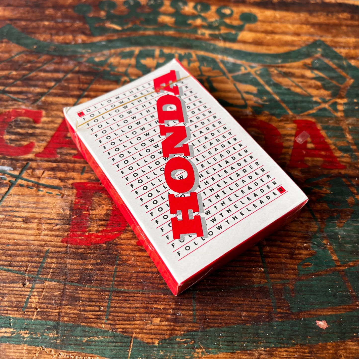 【1980s vintage】HONDA MOTORCYCLE PLAYING CARDS