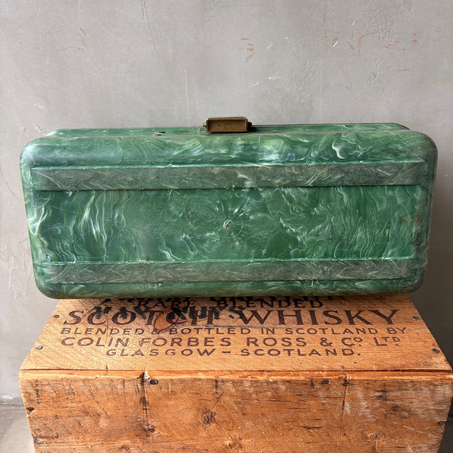 【1950s USA vintage】PLANO Tackle Box