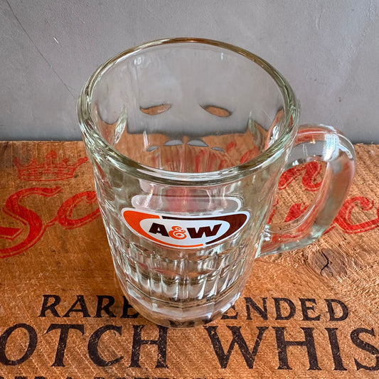 【USA vintage】A&W Glass Mug