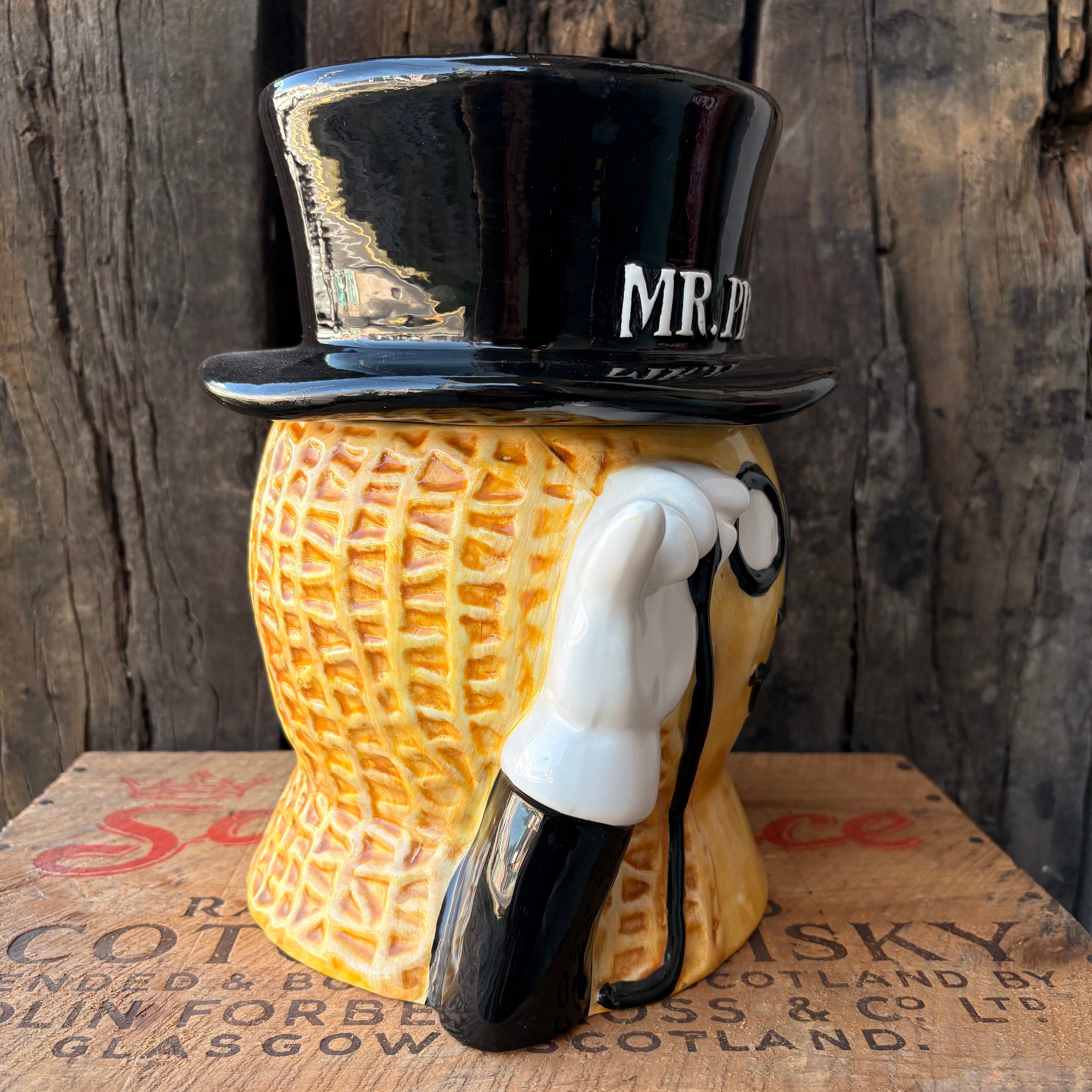 MR.PEANUT ミスターピーナッツ クッキージャー 陶器 MR.PEANUT ミスターピーナッツ クッキージャー 陶器 - メルカリ