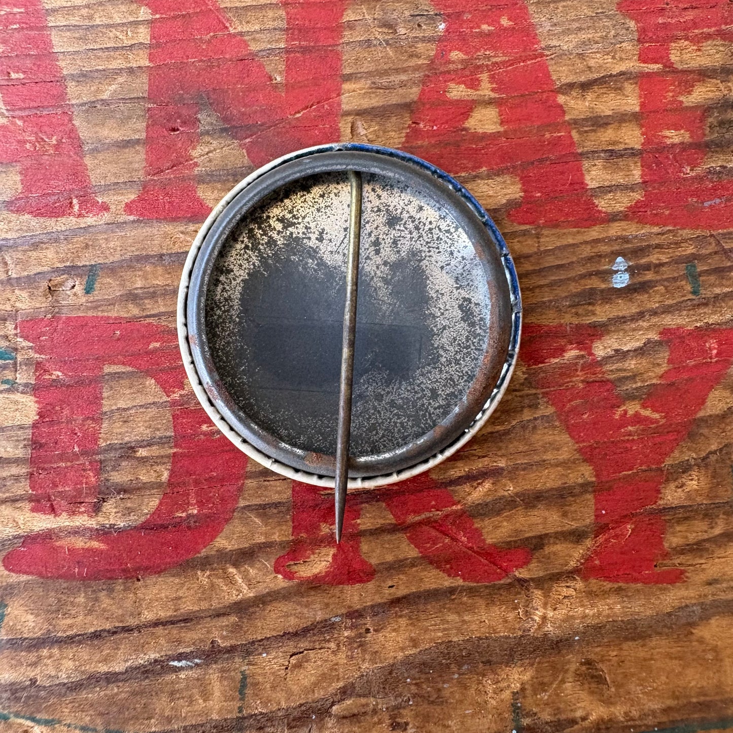 【USA vintage】PINBACK BUTTON DELTA QUEEN
