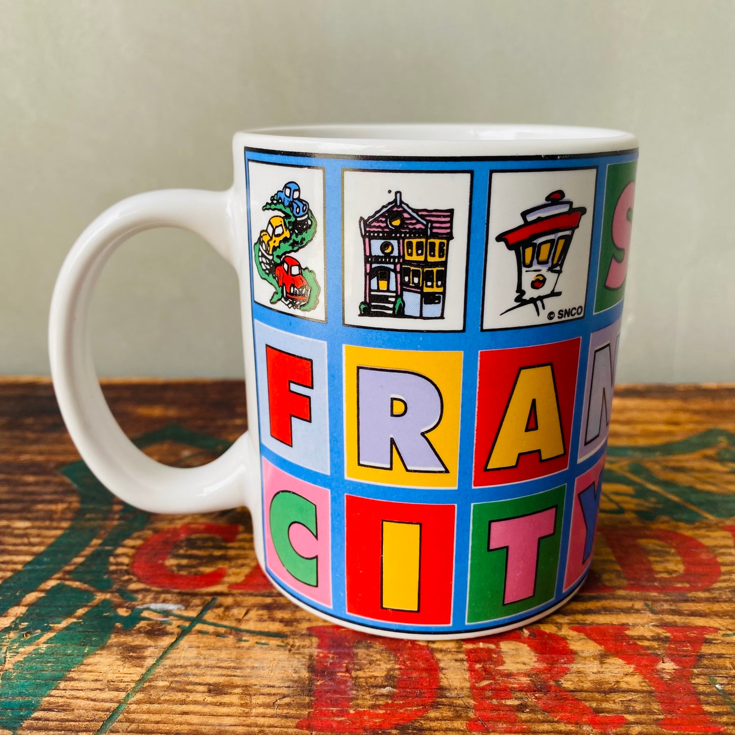 San Francisco souvenir mug