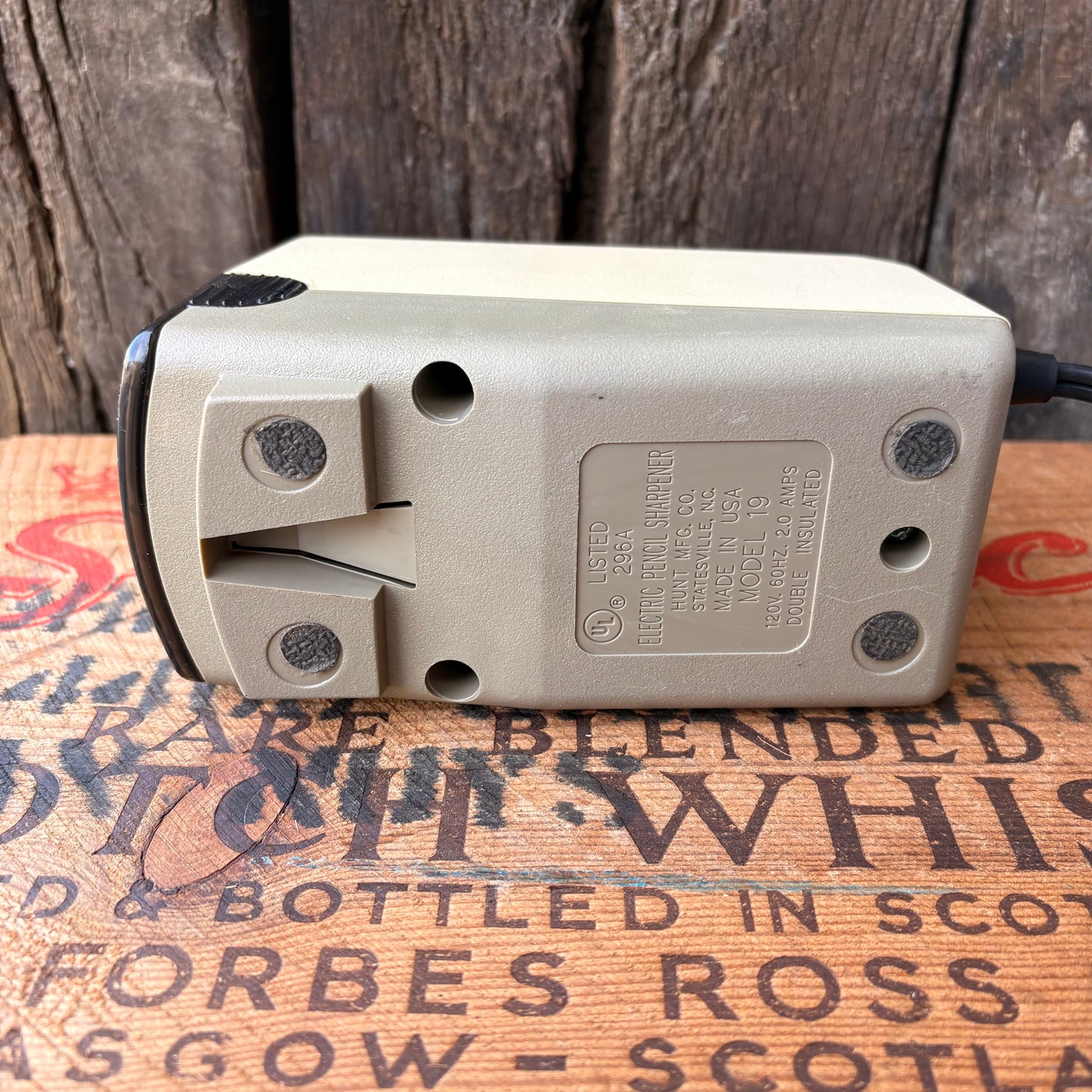 【1960s USA vintage】BOSTON Model 19 Electric Pencil Sharpener