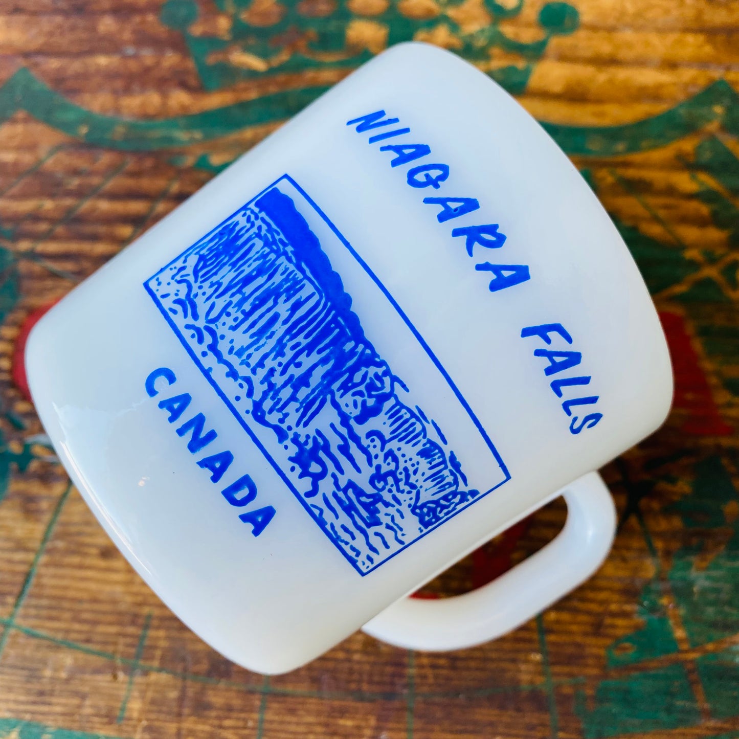 【USA vintage】FEDELAL souvenir mug