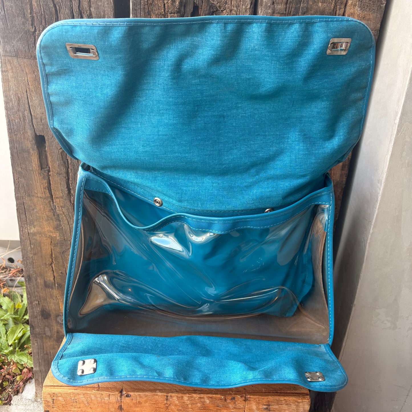 【1960s USA vintage】Floral Tapestry Hand Bag