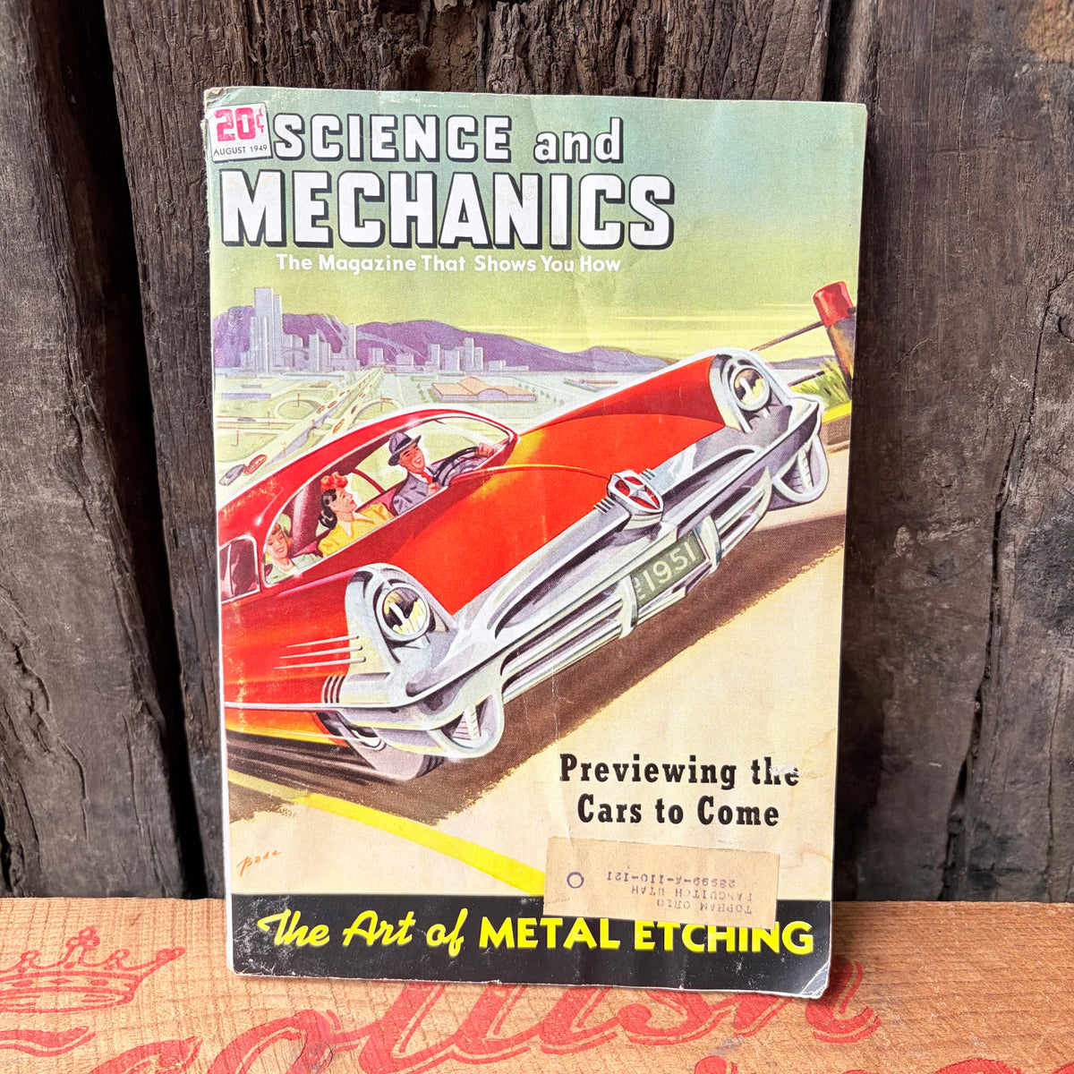 【1940s USA vintage】SCIENCE and MECHANICS AUGUST 1949