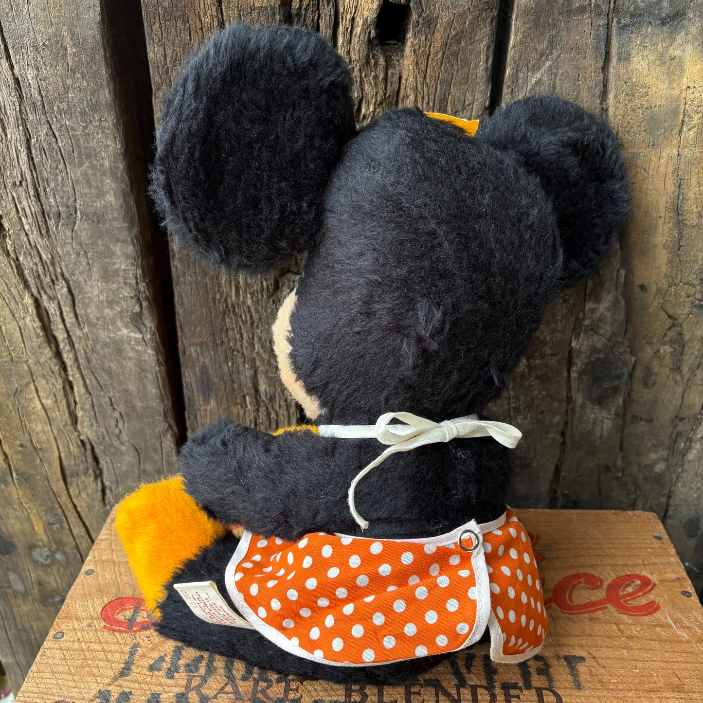 【1960s USA vintage】Walt Disney Minnie Mouse Plush Doll