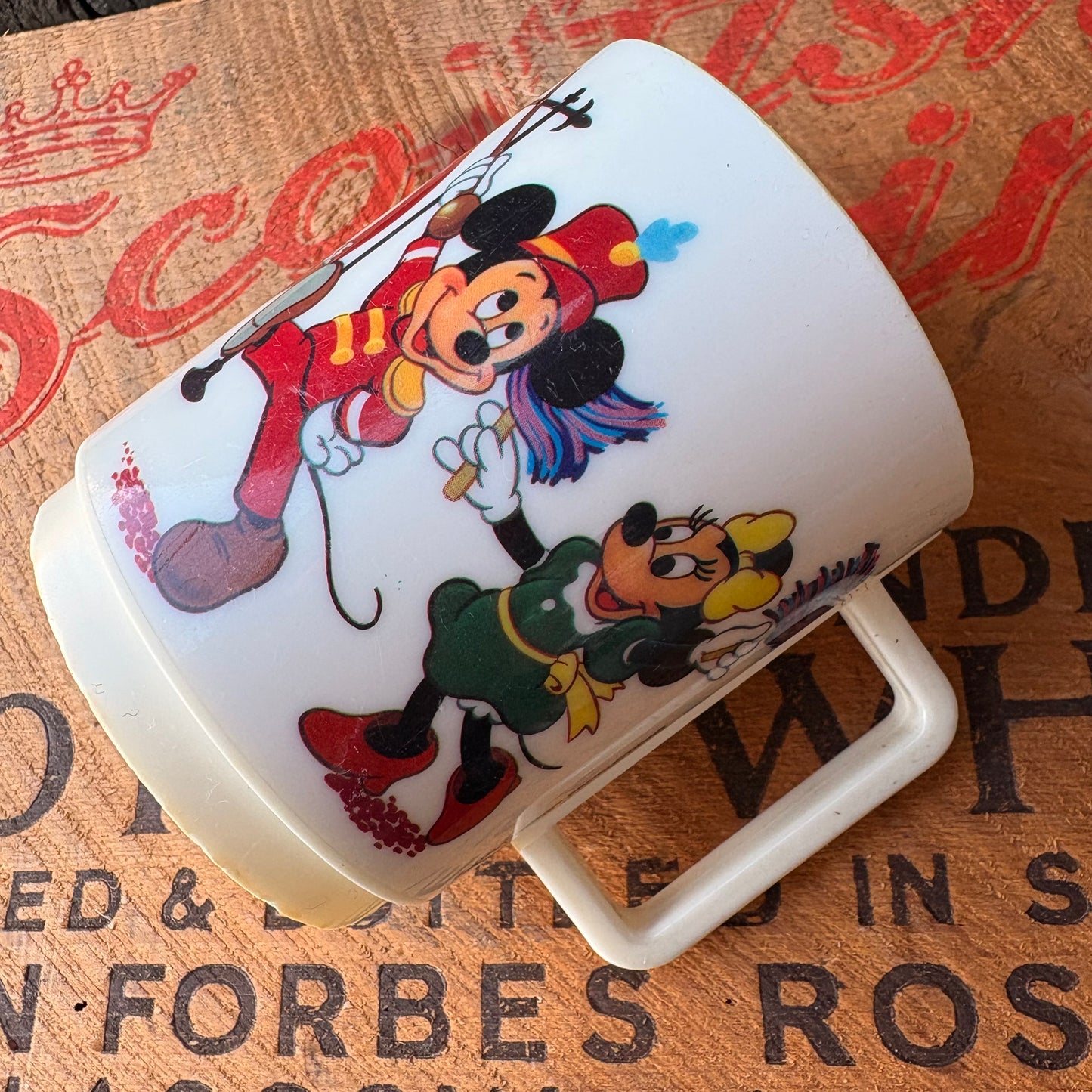 【1970s USA vintage】Mickey Mouse Club March Plastic Mug