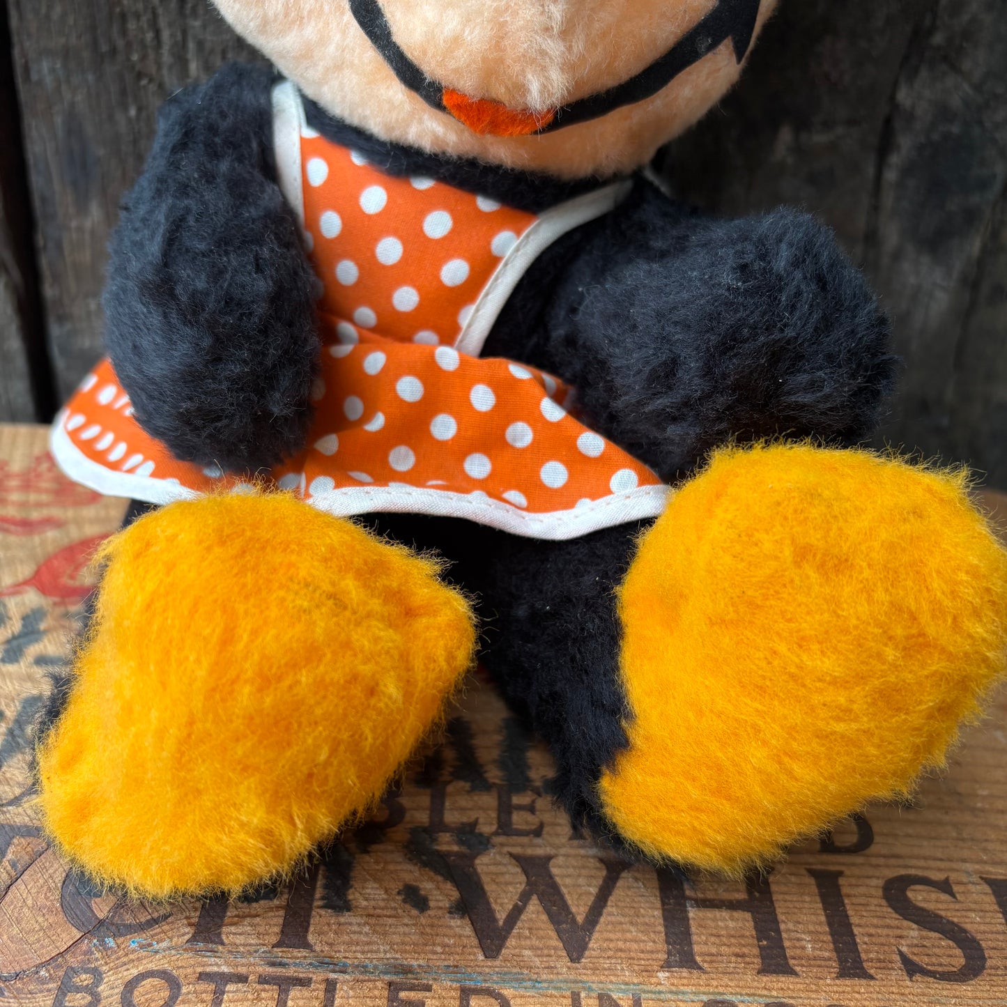 【1960s USA vintage】Walt Disney Minnie Mouse Plush Doll