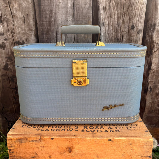 【1950s USA vintage】Baltimore Luggage Train Case