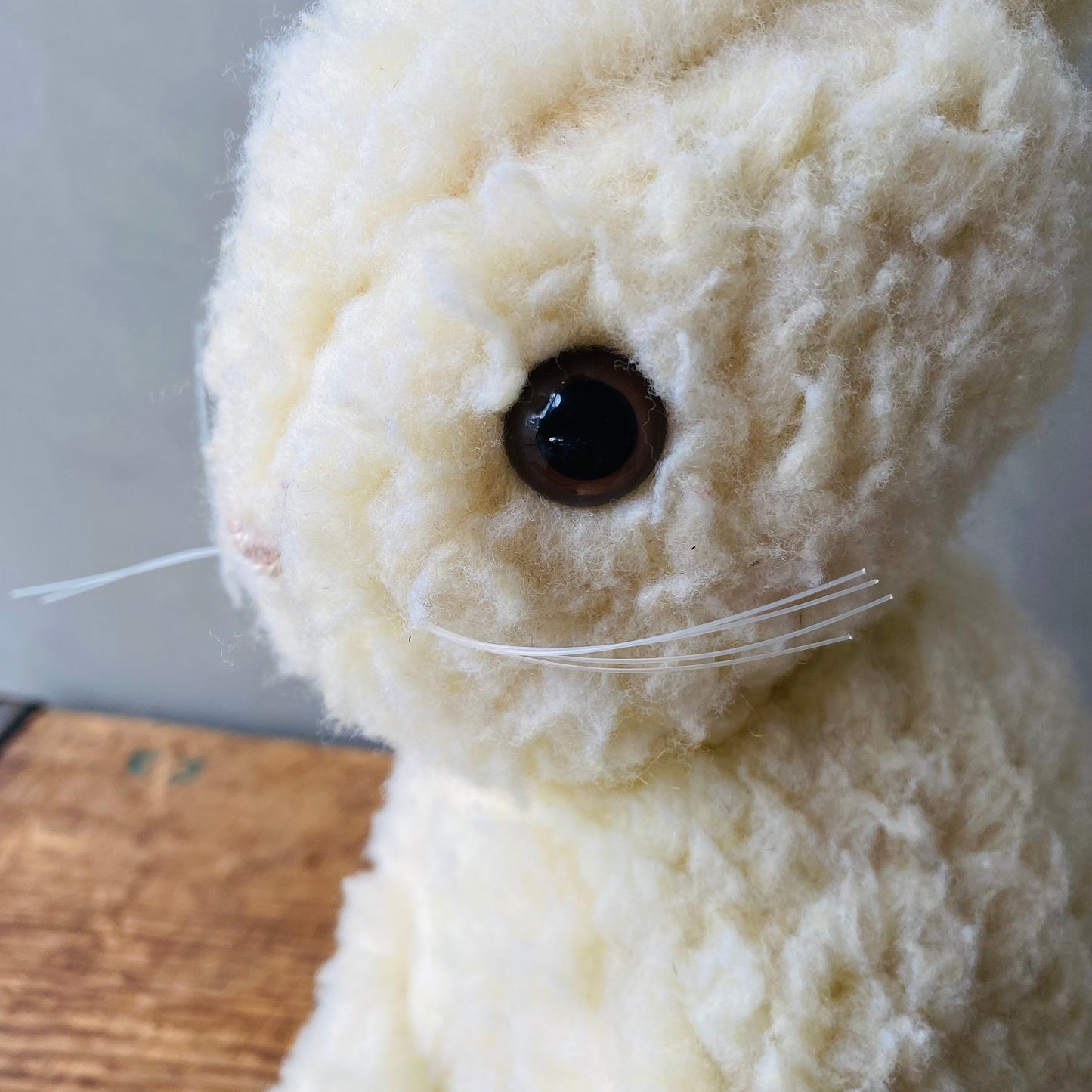 【USA vintage】Eden bunny rabbit rattle toy