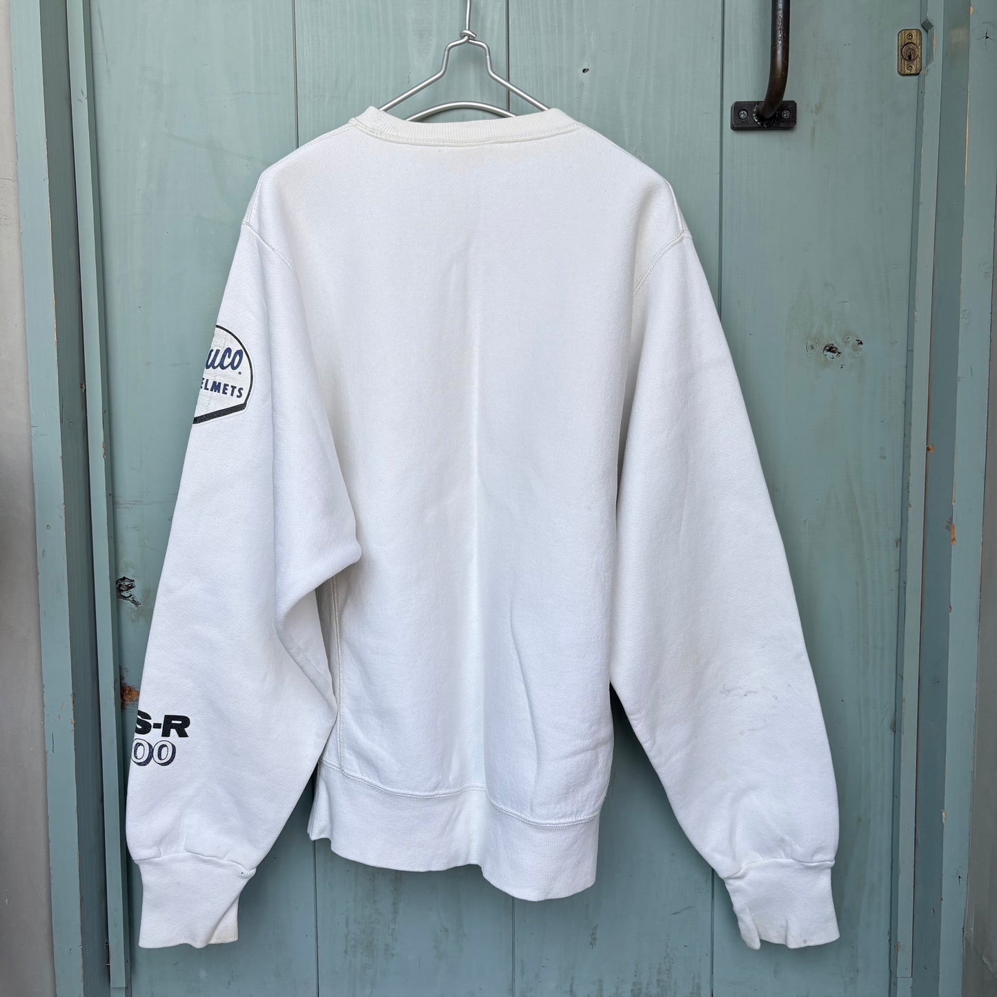 【1990s USA vintage】BUCO HELMETS L.S-R 500 Sweatshirt