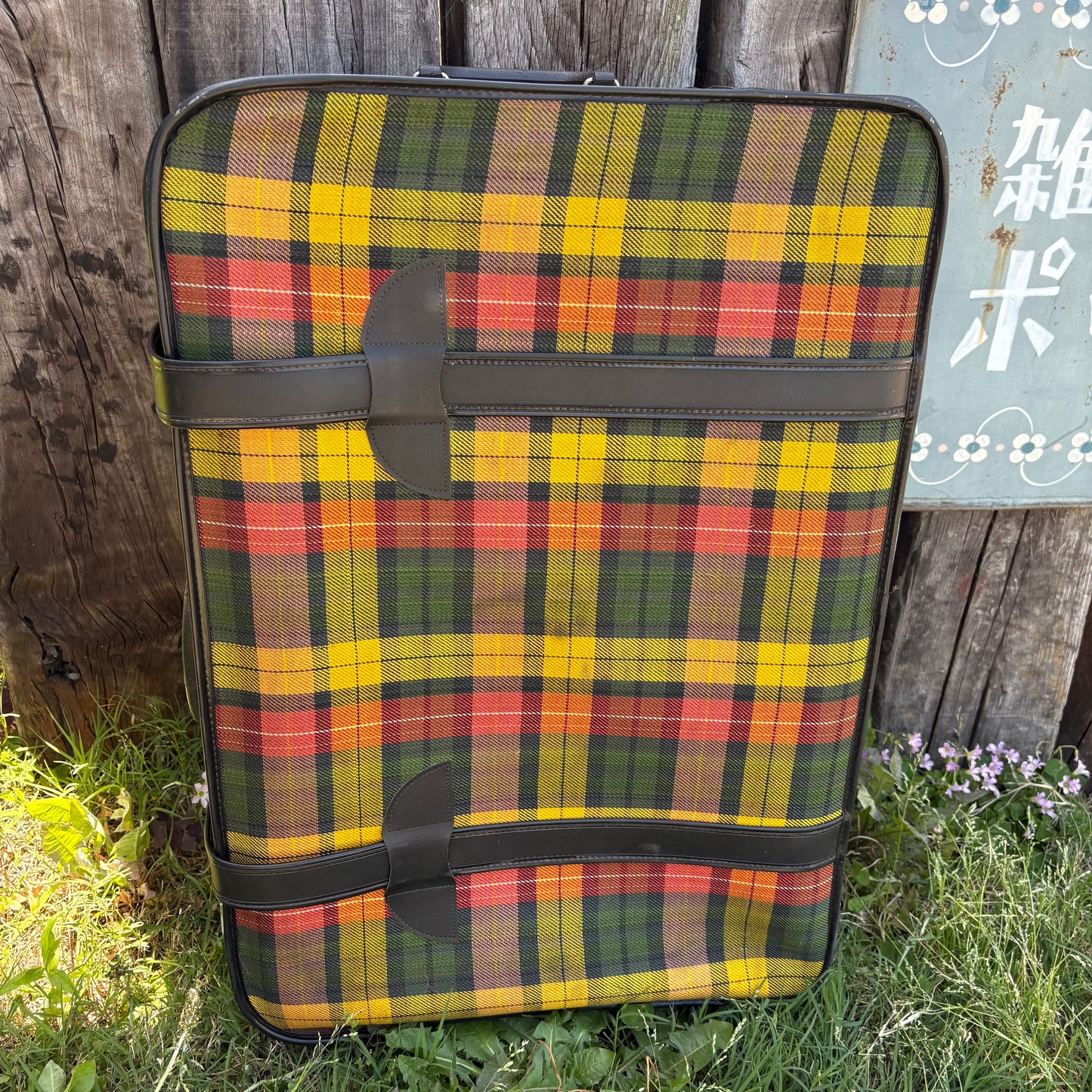 【USA vintage】Suitcase Travel Luggage Bag