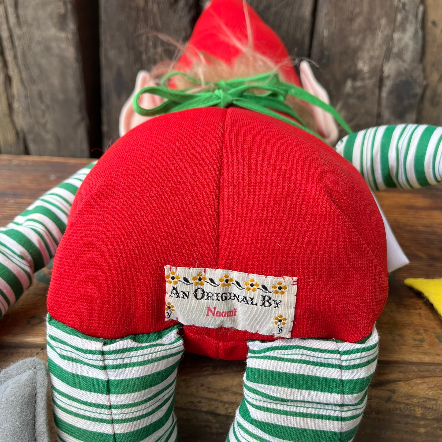 【USA vintage】Christmas Gnome Plush