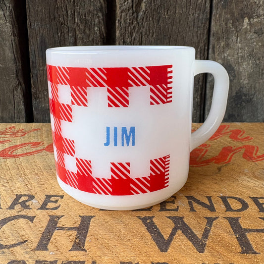 【USA vintage】FEDERAL name mugcup