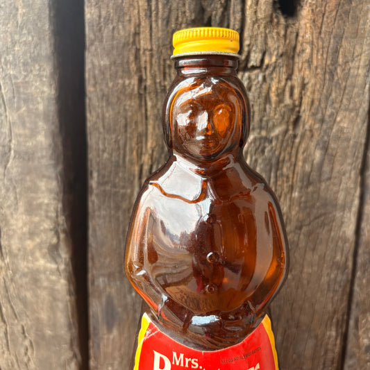 【1970s USA vintage】Mrs. Butter worth’s syrup bottle