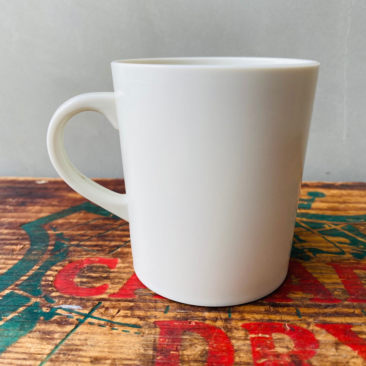 【vintage】plastics mug GRANDPA